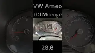 Ameo TDI Highway Mileage&ndash;Incredible 28.6 km/l  #automobile #volkswagenameo #polo #ameo #TDI #mileage