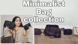 My humble and Minimalist small bag collection (Coach, Miniso) 2022 | Minimalism