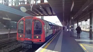 Central Line Train | London Underground Central Line 1992 Stock Trains At Stratford Station FHD.