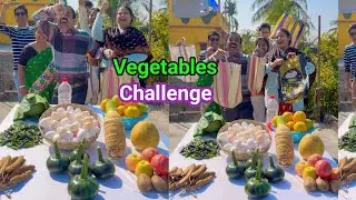 Sunday Bazar Winter Vegetables Funny Challenge