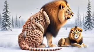 Rescue Story | Brave Lion Cub Seeks Help to Help His Mother Escape Millions of Bees