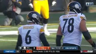 Devlin Hodges 79-Yard TD to James Washington | Steelers vs. Bengals | NFL