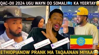 WAR BAXAR-KAN YAA NAGALIYEY SOMALIYAY😂 QAC-DII UGU WAYNEED AYAA NAGA YEERTAY WAR PRANK WAAYE DHAHA😂