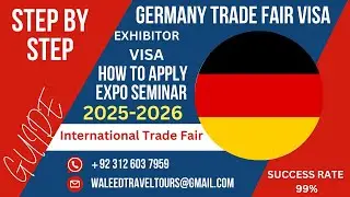 Germany Business Visa | How to Get Germany Visa | Trade Fair Visa | Invitation Letter for Expo