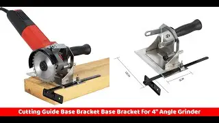 Adjustable Cutting Depth Positioning Bracket 100mm Angle grinder cutting guide