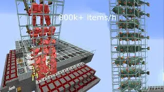 Handling items in the nether (800k+ items/h). | Minecraft Java 1.16-1.18