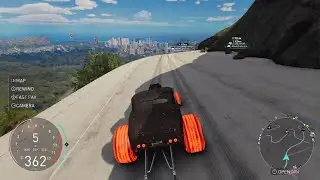 THE CREW MOTORFEST manda speedtrap world record 594.5 km/h    369 mph