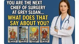 You&rsquo;re the new chief at Grey Sloan! Tarot pick a card 
