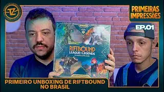 Primeiro Unboxing de Riftbound no Brasil! &mdash; O Novo TCG da Riot Games