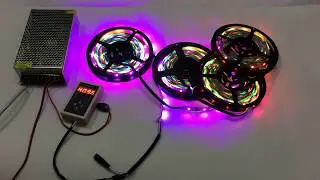 RF HC BỘ ĐIỀU KHIỂN LED FULLCOLOR 2 CỔNG 133 HIỆU ỨNG T&Iacute;CH HỢP ĐIỀU KHIỂN LED 1903 6803 2811 2812