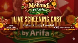 Mehandi by arifa  is live
