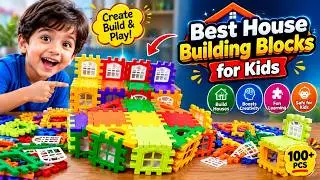 Best House Building Blocks for Kids | Educational Construction Toys & Puzzle | Creative Learning Toy