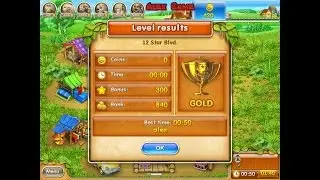 Farm Frenzy 3 Russian Roulette (12 Star Blvd) only GOLD Веселая ферма 3 Русская Рулетка Звездная 12
