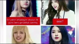 Blackpink ve bts komik capslar