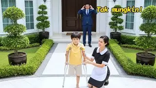 Jutawan pulang awal – Terkejut bila lihat pembantu rumah buat sesuatu pada anaknya!