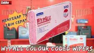 TISU PEMBERSIH SERBAGUNA | Distributor Wypall Colour Coded Wipers 94143, Jual Wypall Colour Coded