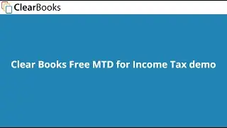 Clear Books Free - MTD for Income Tax overview