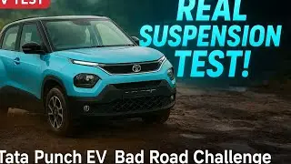 Tata Punch EV vs Indian Roads | Real-Life Off-Road Test | EV Adventure Ride!#TataPunchEV#IndianRoads