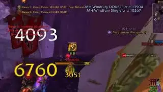 WoW Wotlk - 2H Enhancement Shaman CRITS !