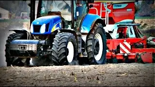 Siew Pszenżyta 2014 ✭ NH T6030 & Pottinger Terrasem R3 ✭㋡ HD URSUS TEAM