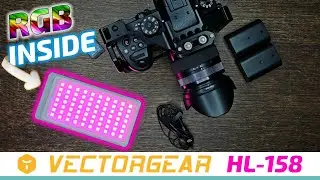 VECTORGEAR HL-158, le PANNEAU LED RGB polyvalent ? 🌈