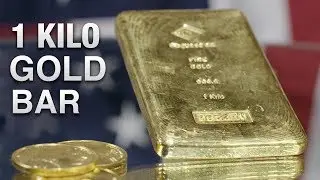 1 Kilo Gold Bar: See the Size and Weight Up Close from Various Mints