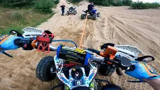 QUAD RIDING // HONDA TRX700 || RAPTOR700 || KTM505sx SWAP ER-6n