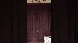 Abandoned Victorian Mansion - Pocket Doors #shorts