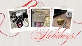 CHANEL & DIOR HOLIDAY PACKAGING GOODIES 2025 | MISSY K LIFE 🩷🩷
