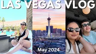 LAS VEGAS VLOG | May 2024 || SHOPPING AT PREMIUM OUTLETS | BAVETTES | MGM GRAND POOL CABANA