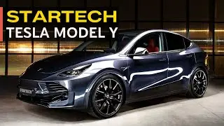 Startech 2022 Tesla Model Y styling package | review | interior