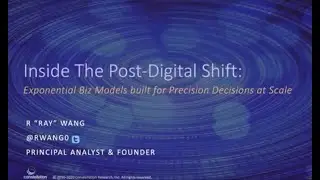 Post-Digital Shift: Exponential Business Models for Precision Decisions at Scale
