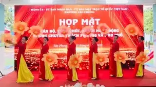 Múa : ĐẤT NƯỚC TRỌN NIỀM VUI - ST.nhạc : Hoàng Hà .  BD : Đội VN Kp1 + Kp2  P.Tân Phong Q7. ❤☘💃🌷☘💃💐