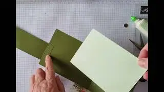 Simple Flap Fold card with Cute as a Bug DSP 