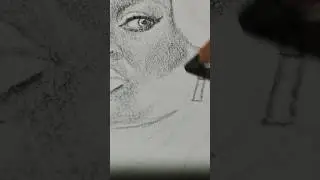 Let's draw...✏️✨Da'Vine Joy Randolph!💃🏻#davinejoyrandolph #oscar2024 #shorts #draw #drawingportrait
