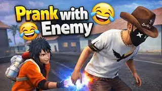 Prank with enemy 😆😅//You must watch this 😱//#trending #prank #freefire #viral #viralvideos #pranks  