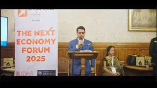 Mr. Siddharth Hasamnis, CEO Enthalpy Asia, Shares Insights at The Next Economy Forum 2025