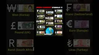 💱 World Currency Symbols You Didn&rsquo;t Know! 🌍💸