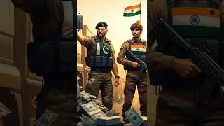 India vs Pakistan Soldiers River Race | Who Wins the Treasure?