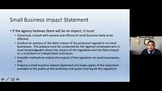 5 Administrative Rulemaking