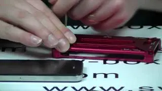 Transformer Style Diagonal Aluminum Bumper For iPhone 4S