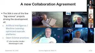 SKA in a European perspective (Science Digital @ UNGA 75)