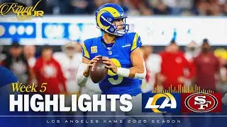 Highlights: Rams vs. 49ers In Week 5 | Puka Nacua's TD, Byron Young's OT Sack & More