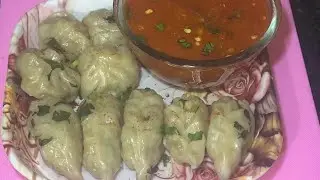 अब घर पर ही बनाएं बिल्कुल मार्केट जैसे मोमोज#recipe #food 