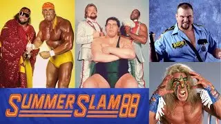 SummerSlam 1988 Then and Now (1988 - 2023) How Have They Changed 35 Years Later?