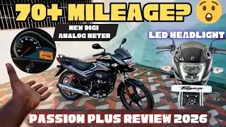 Hero Passion Plus Review 🔥 Family Bike-ku Best ah?🤔Mileage King ah?🤔