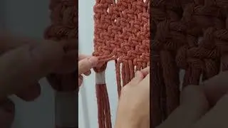 Olha a pe&ccedil;a nova desta semana do Curso de #macrame do Zero ao avan&ccedil;ado! Bolsa Vintage !
