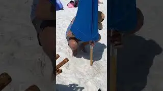 How to Setup a Beach Umbrella in Sand