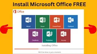 Как установить Microsoft Office бесплатно | Как скачать Microsoft Word бесплатно | Установить Wor...