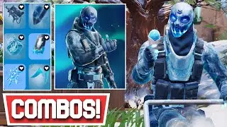 *NEW* BEST ICY METAL MOUTH SKIN COMBOS! | Fortnite